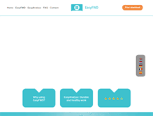 Tablet Screenshot of easyfwd.com